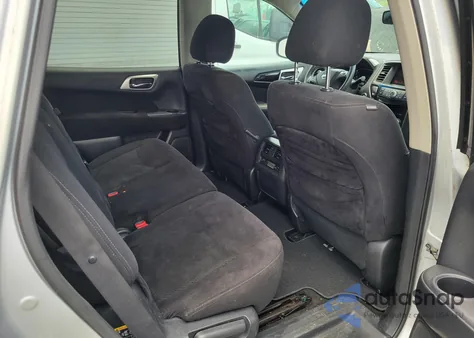 2013 Nissan Pathfinder из США, поврежденный, VIN 5N1AR2MN0DV676217